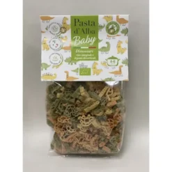Pâte dinosaures de riz complet 3 couleurs 250g
