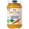 Pâtes carotte épinard pot 200g
