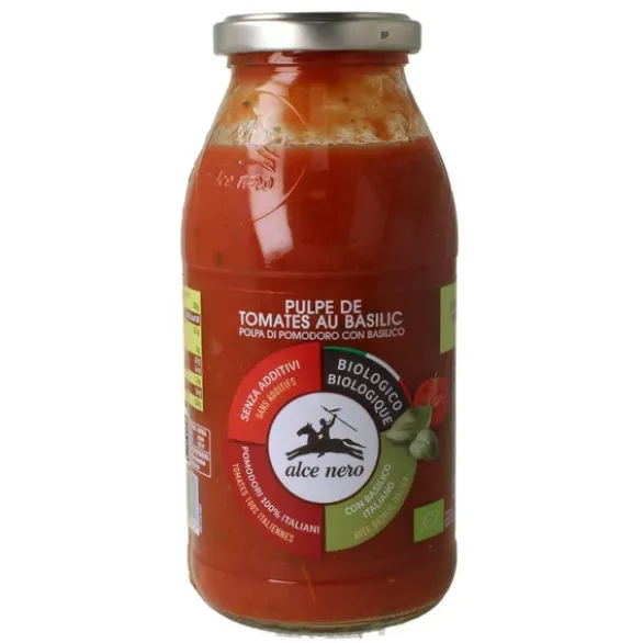 Pulpe de tomate au basilic 500g