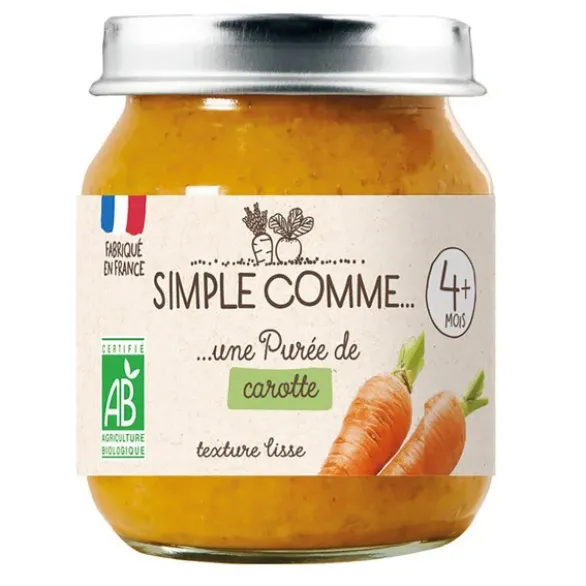 Purée carotte pot 125g
