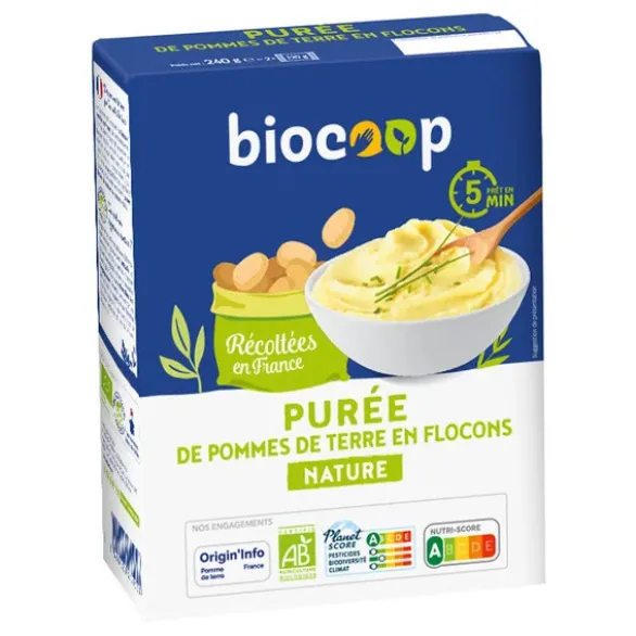 Purée de pomme de terre flocon 240g (2x120g)