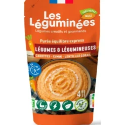 Purée légumes légumineuses carotte 145g