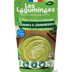 Purée légumes légumineuses épinard 145g