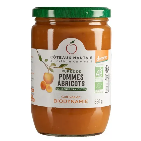 Purée pomme abricot 630g