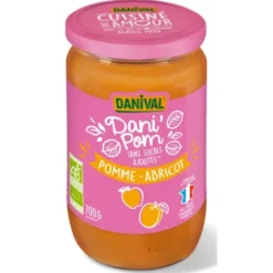 Purée pomme abricot 700g