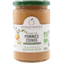 Purée pomme coing 360g