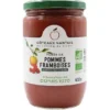 Purée pomme framboise 630g
