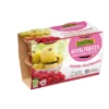 Purée pomme framboise 4x100g
