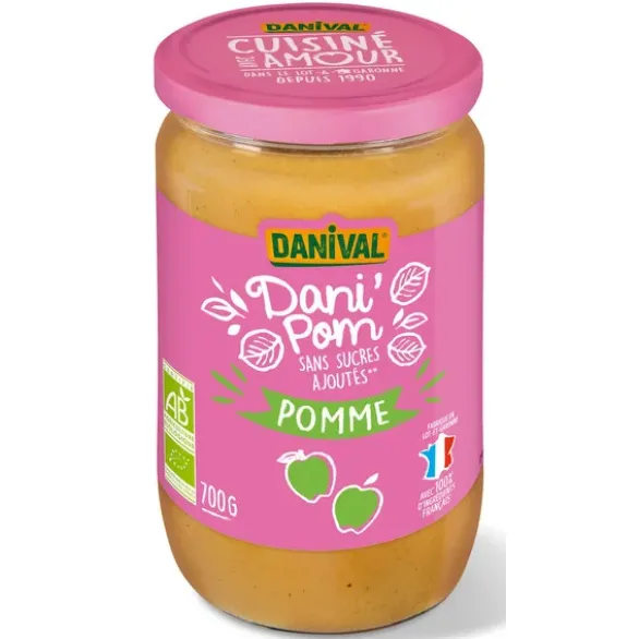 Purée pomme 700g