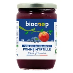 Purée pomme myrtille 820g