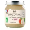 Purée pomme poire pot 125g
