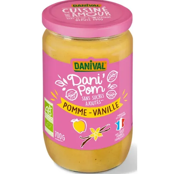 Purée pomme vanille 700g