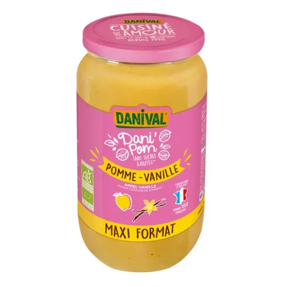 Purée pomme vanille 1,05kg