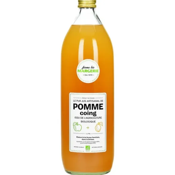 Pur jus artisanal de pomme coing 1L