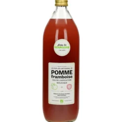 Pur jus artisanal de pomme framboise 1L