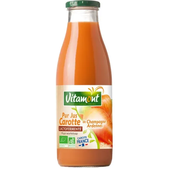 Pur jus de carotte lactofermenté 75cl