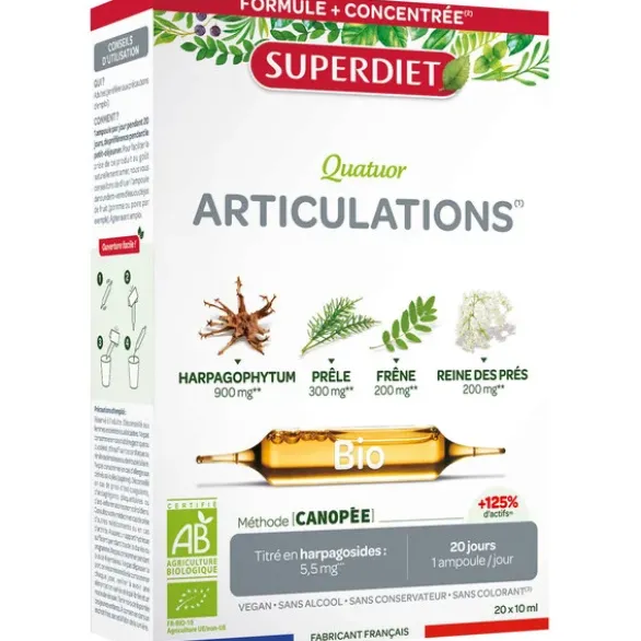 Quatuor articulations ampoule (20) 200ml
