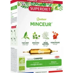 Quatuor minceur ampoule (20) 200ml
