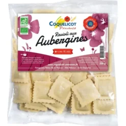 Ravioli aubergines 250g