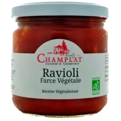 Ravioli recette végétalienne 340g