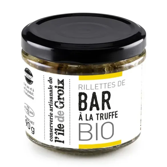 Rillettes de bar à la truffe 90g