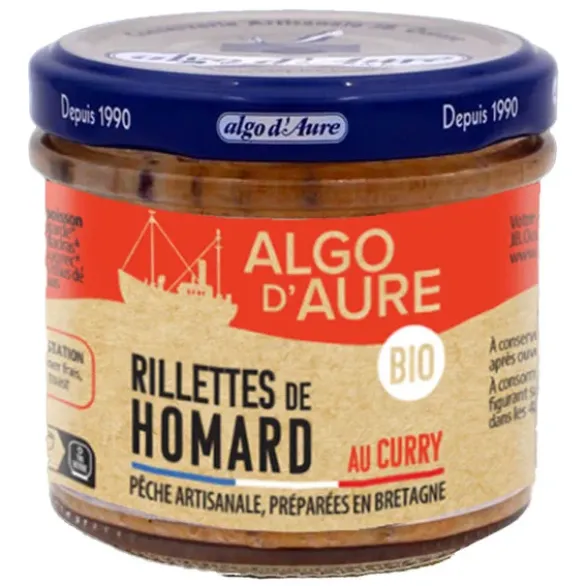 Rillettes de homard au curry 90g