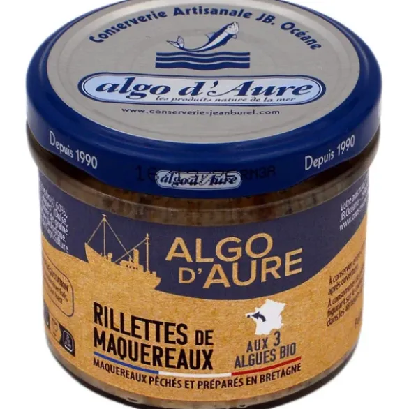 Rillettes de maquereau aux 3 algues 90g