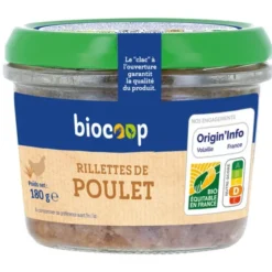 Rillettes de poulet 180g