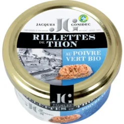 Rillettes de thon au poivre vert 90g