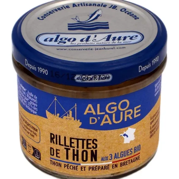 Rillettes de thon aux 3 algues 90g