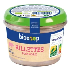 Rillettes pur porc 180g