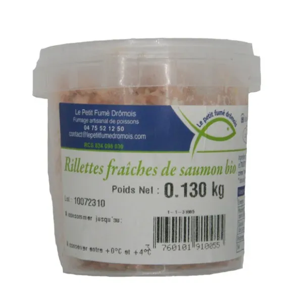 Rillettes saumon et truite 130g