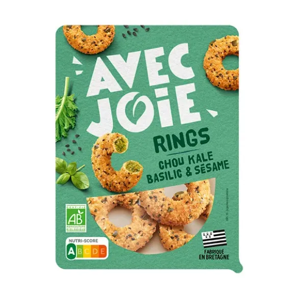Rings choux kale basilic et sésame 160G