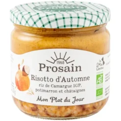 Risotto d'automne au riz de Camargue IGP, potimarron et châtaignes 350g