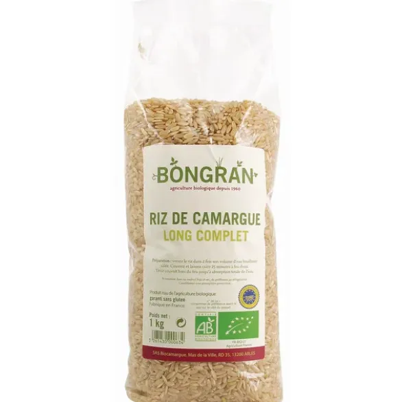 Riz long complet Camargue 1kg