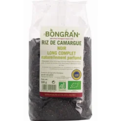 Riz long complet noir Camargue 500g