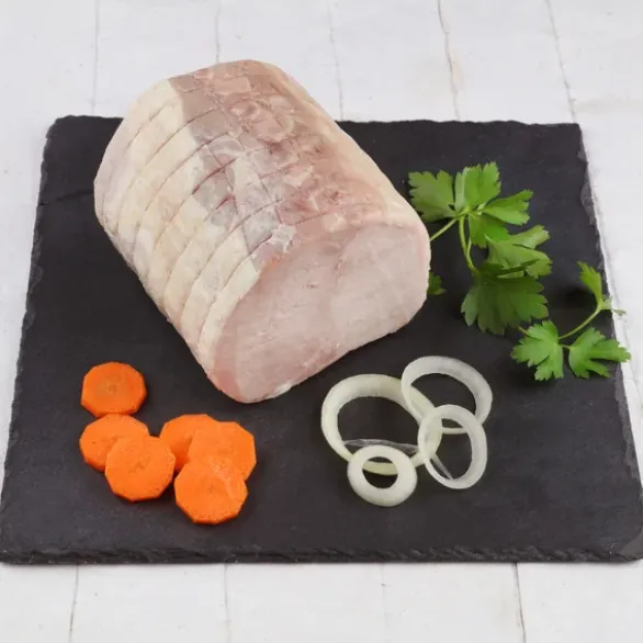 Rôti porc cuit nat sans sel nitrité