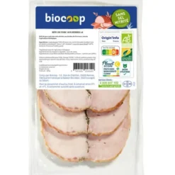 Rôti porc herbe sans sel nitrité (4) 200g