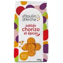 Sablé chorizo épices 100g