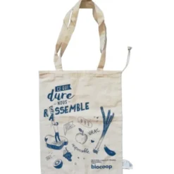 Sac en coton bio taille L - 45x35 cm