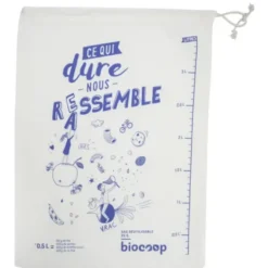 Sac en coton bio taille M - 40x30 cm