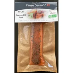 Saku saumon fumé 5 baies 100g