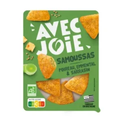 Samoussas poireau emmental sarrasin 160g