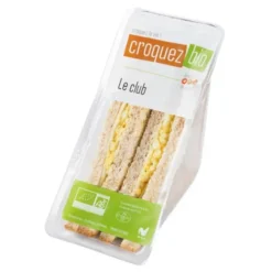 Sandwich Le Club oeuf comté (2) 135g