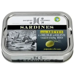 Sardines sans arête huile olive 115g