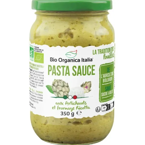 Sauce aux artichauts et fromage ricotta 350g