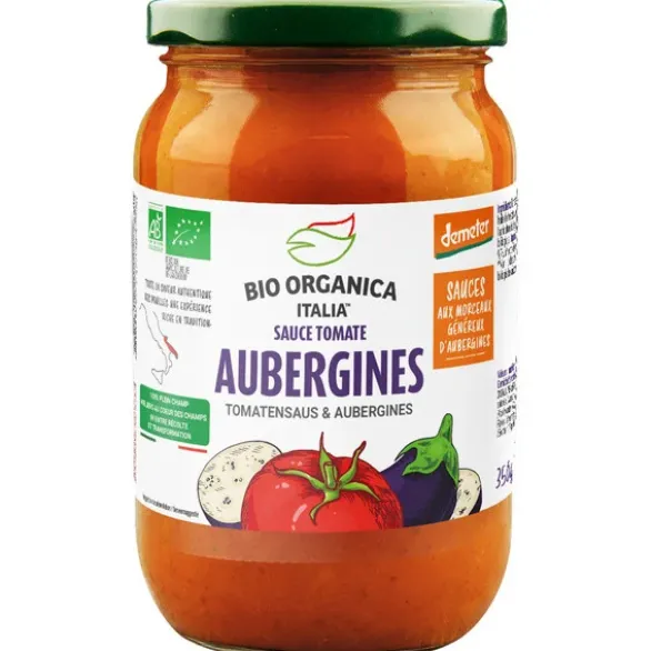 Sauce tomate aubergine 350g
