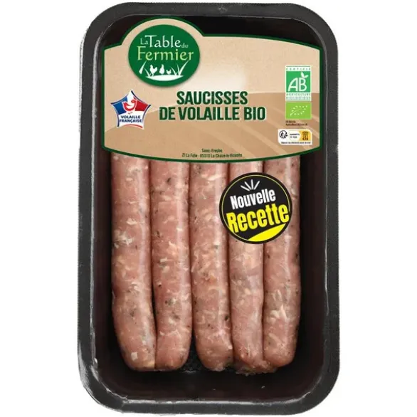 Saucisse de volaille herbes (5) 300g
