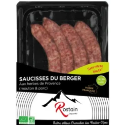 Saucisse du berger herbes (4) 220g