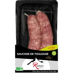 Saucisse à rôtir façon Toulouse (2) 220g